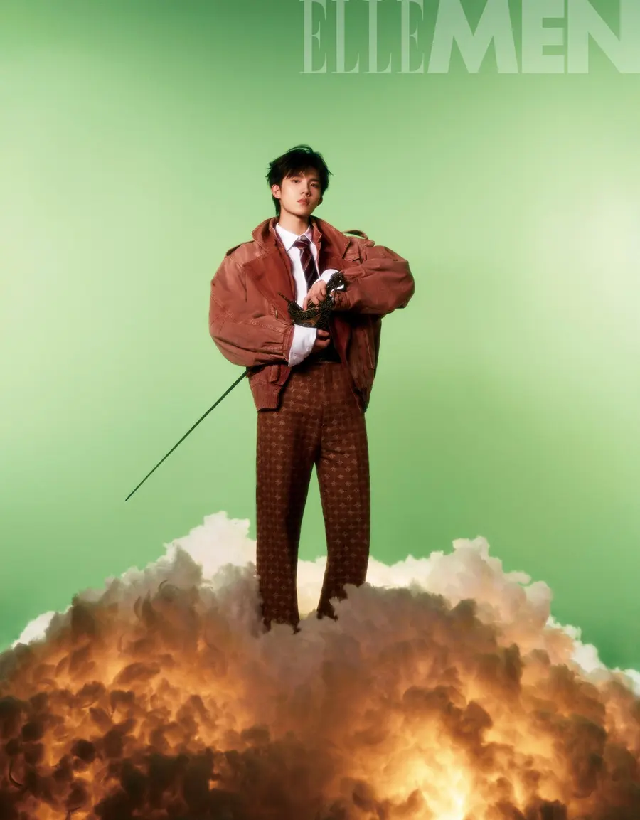 TOP landing boy @ ELLEMEN China May 2025