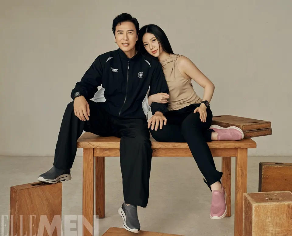 Donnie Yen & Jasmine Yen @ ELLEMEN China June 2025