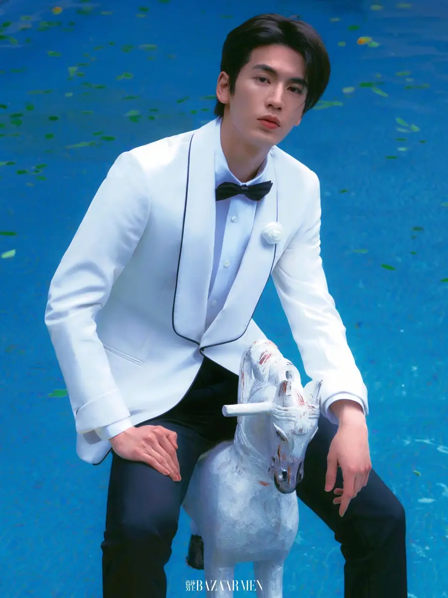 Zhang Linghe @ Harper's BAZAAR Men China May 2025