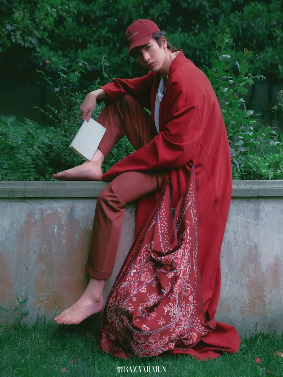 Zhang Linghe @ Harper's BAZAAR Men China May 2025