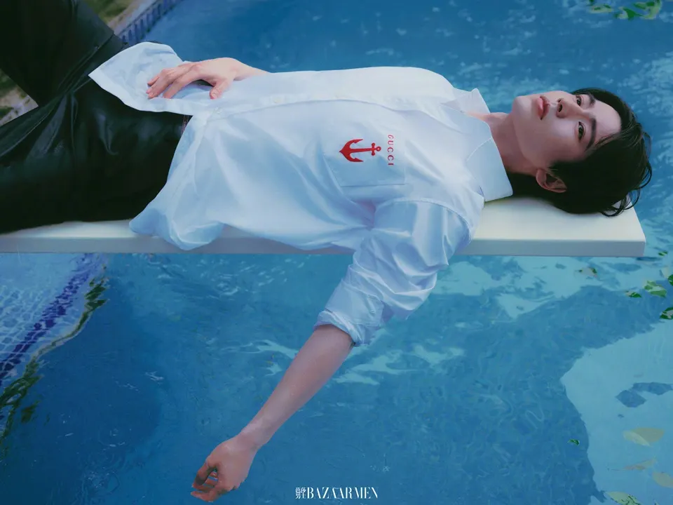 Zhang Linghe @ Harper's BAZAAR Men China May 2025