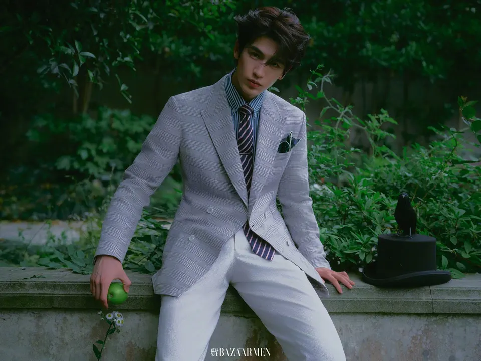 Zhang Linghe @ Harper's BAZAAR Men China May 2025
