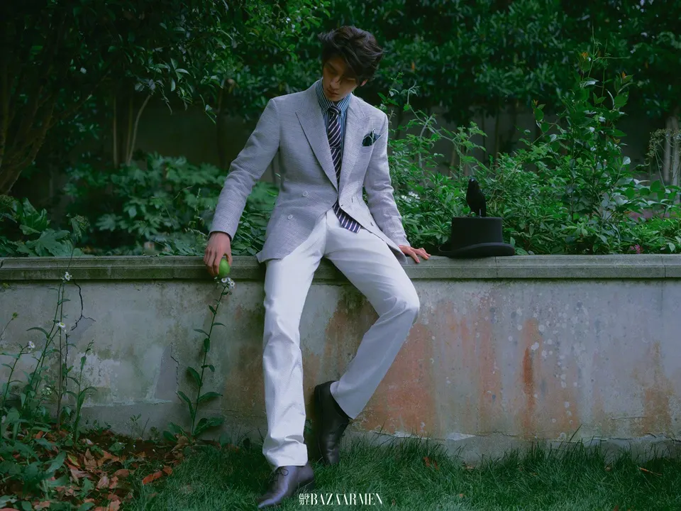 Zhang Linghe @ Harper's BAZAAR Men China May 2025