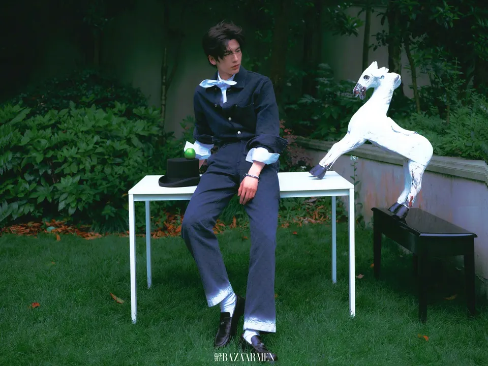 Zhang Linghe @ Harper's BAZAAR Men China May 2025