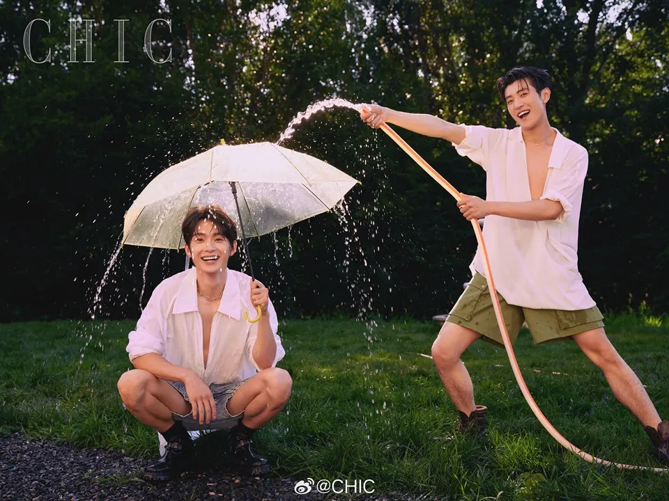 Qin Jialin & Wang Zihang @ CHIC China August 2025