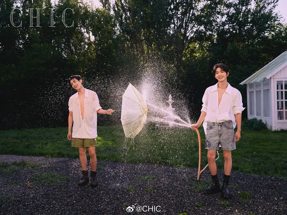 Qin Jialin & Wang Zihang @ CHIC China August 2025