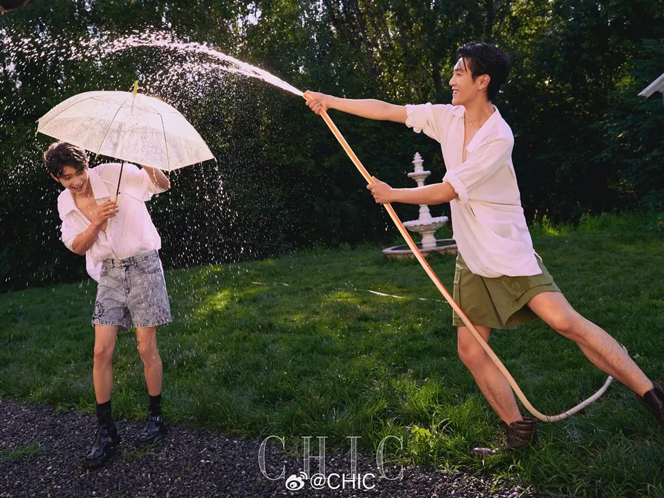 Qin Jialin & Wang Zihang @ CHIC China August 2025