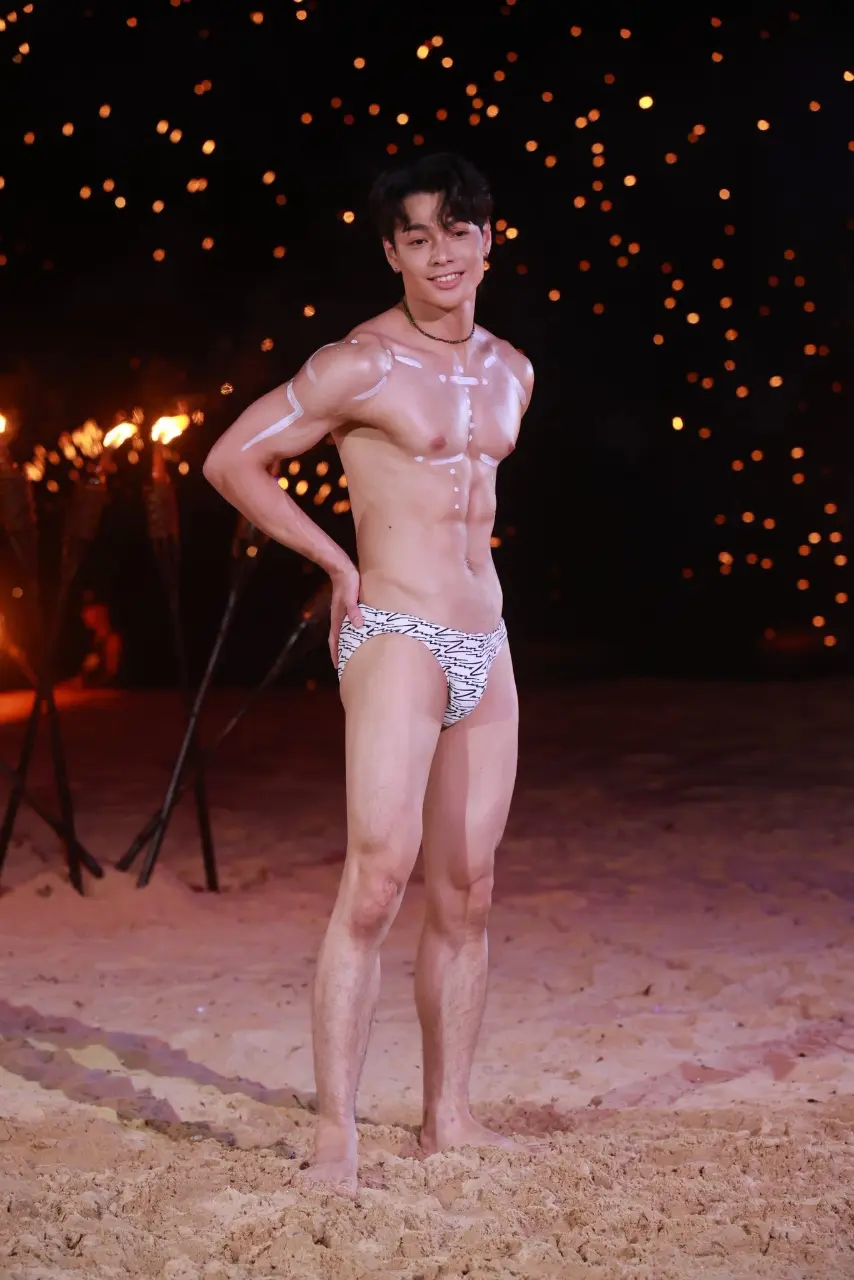 Mister International Thailand 2025 ชุดว่ายน้ำริมหาด
