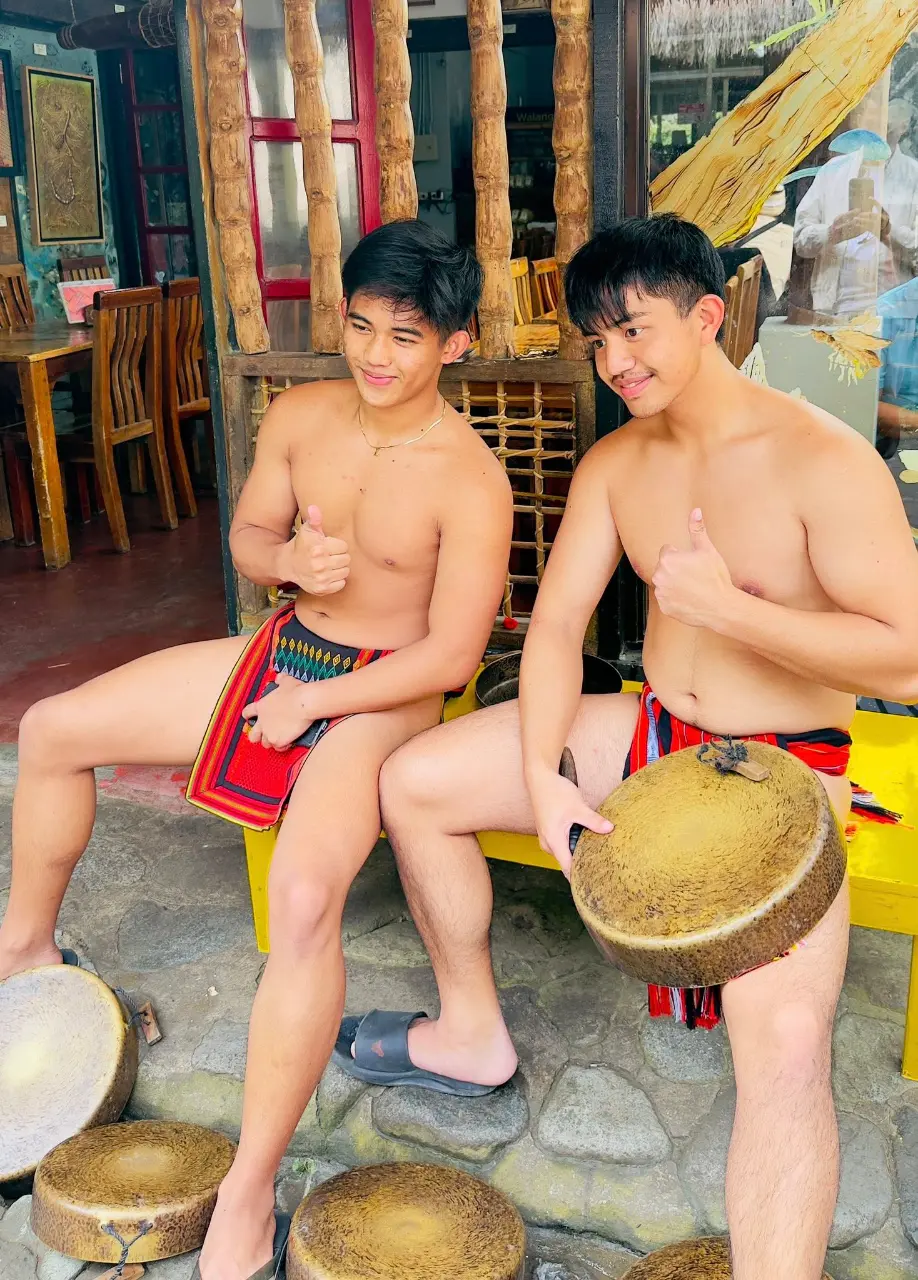 Ivan and Lenard from Tam-Awan Village.