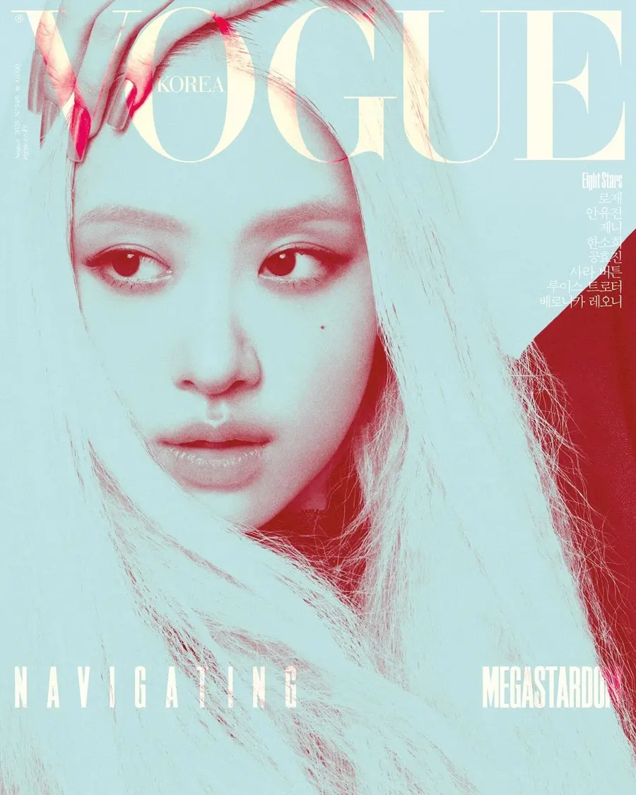 Rosé @ VOGUE Korea August 2025
