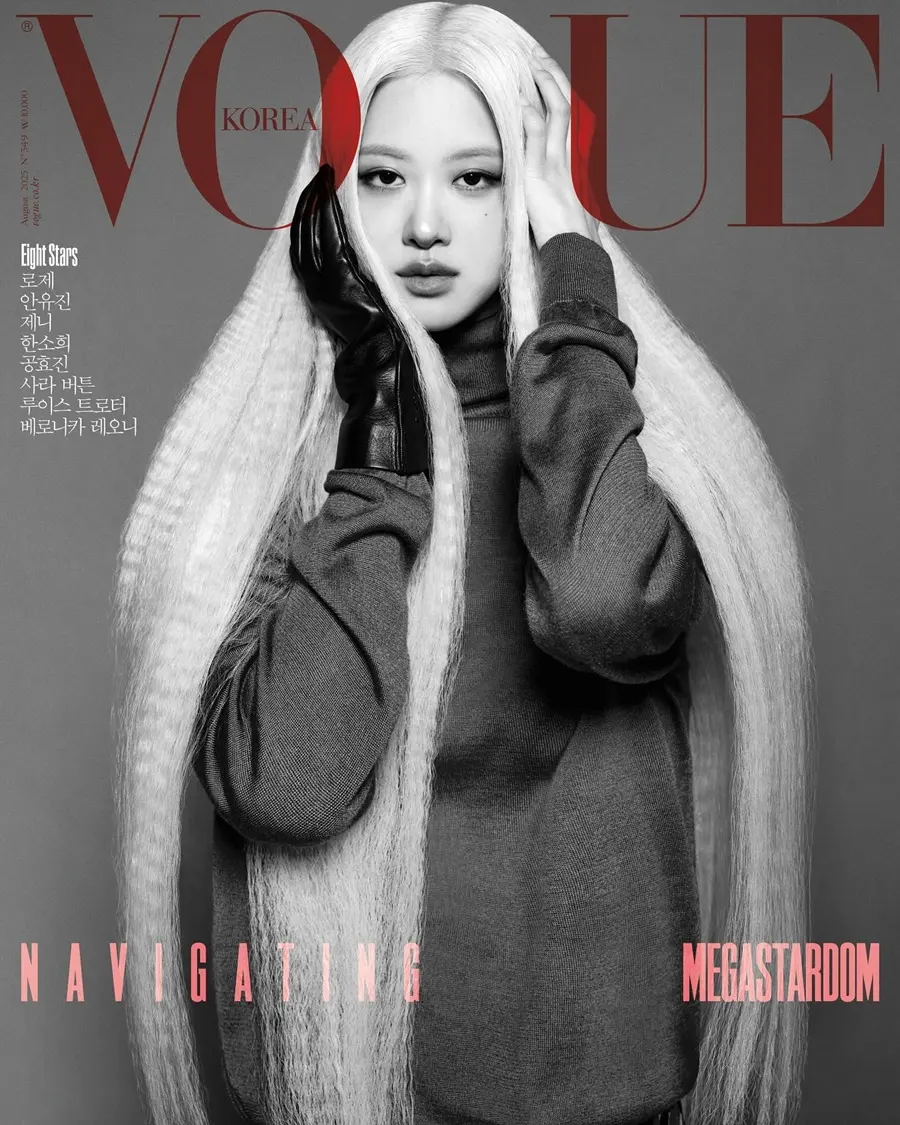 Rosé @ VOGUE Korea August 2025