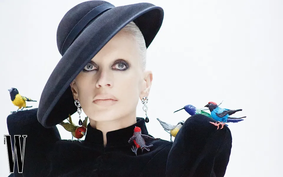 Kristen McMenamy @ W Korea August 2025