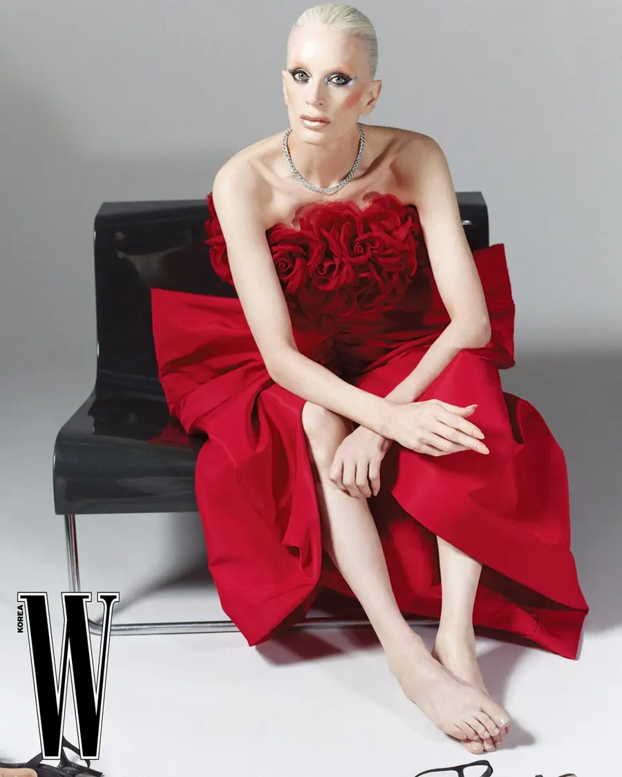 Kristen McMenamy @ W Korea August 2025