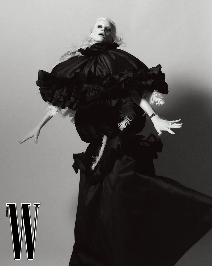 Kristen McMenamy @ W Korea August 2025