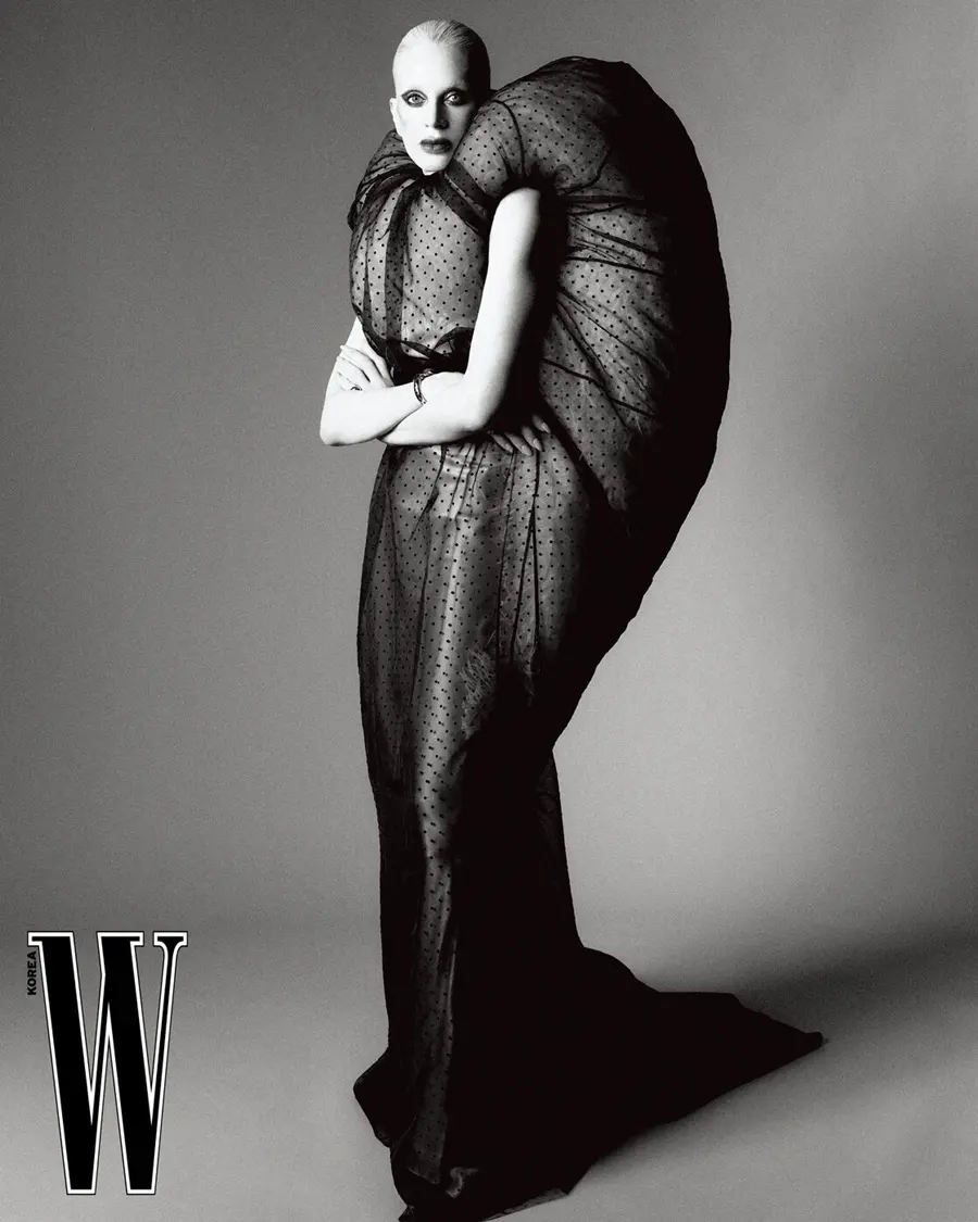 Kristen McMenamy @ W Korea August 2025