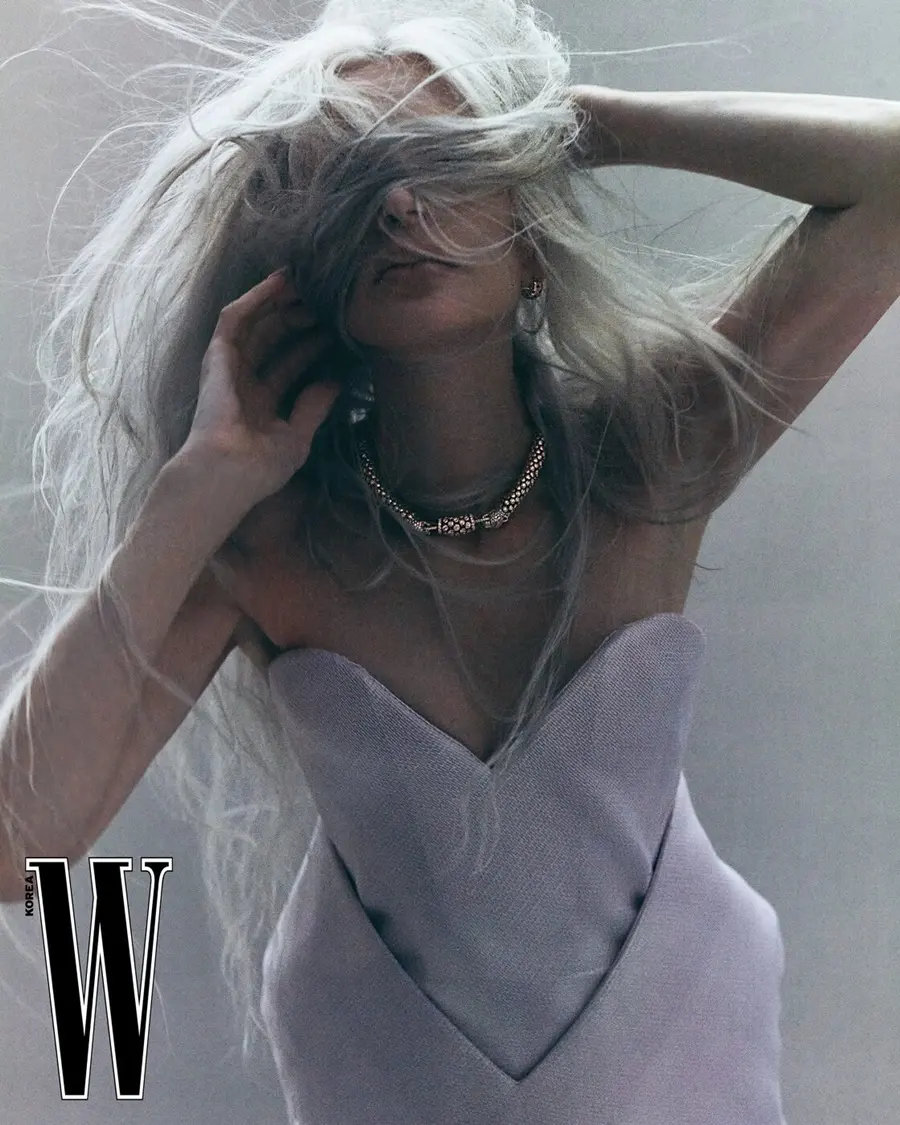 Kristen McMenamy @ W Korea August 2025
