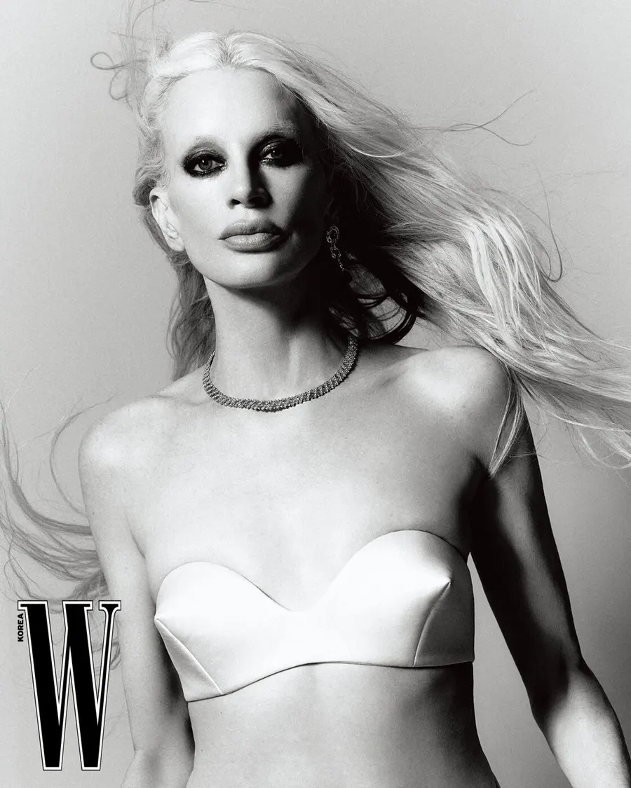 Kristen McMenamy @ W Korea August 2025
