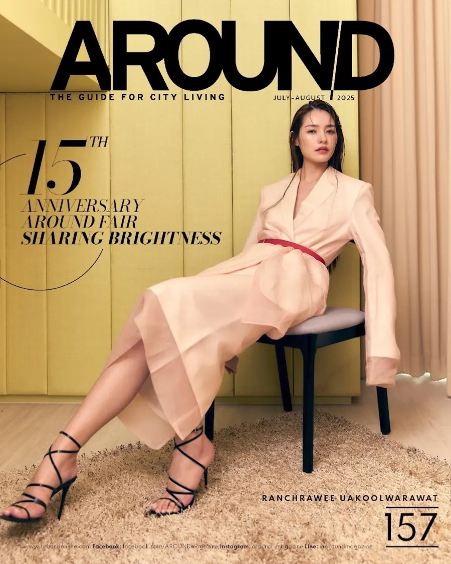 มิ้นท์ รัญชน์รวี @ AROUND Magazine issue 157 July-August 2025