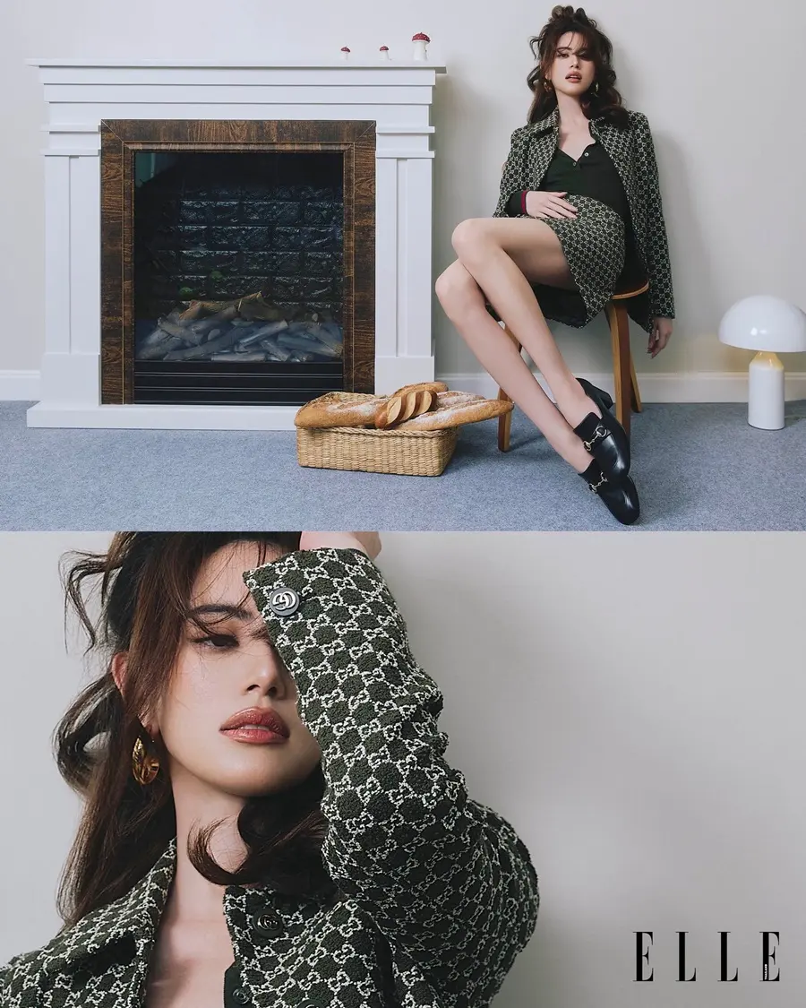 ใหม่-ดาวิกา @ ELLE Thailand July 2025