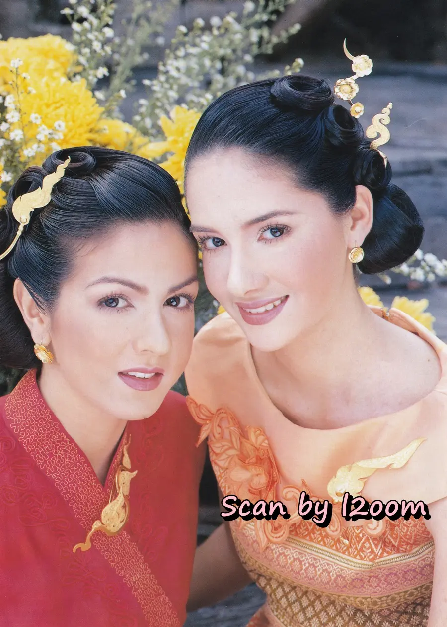 (วันวาน) ซาร่า มาลากุล & ราโมน่า ซาโนลารี่ @ นิตยสาร หญิงไทย ปีที่ 24 ฉบับที่ 558 ปักษ์แรก มกราคม 2542