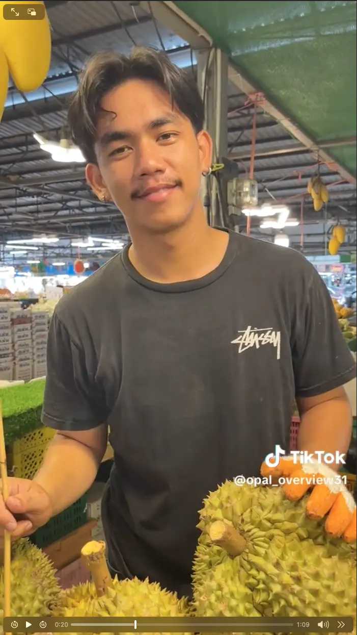 Cool and cute guys at work in Thailand.