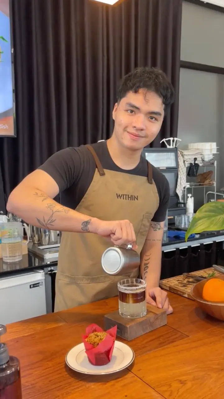 Cool and cute guys at work in Thailand.