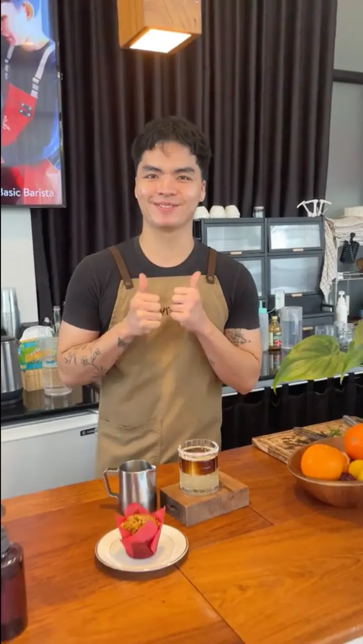 Cool and cute guys at work in Thailand.