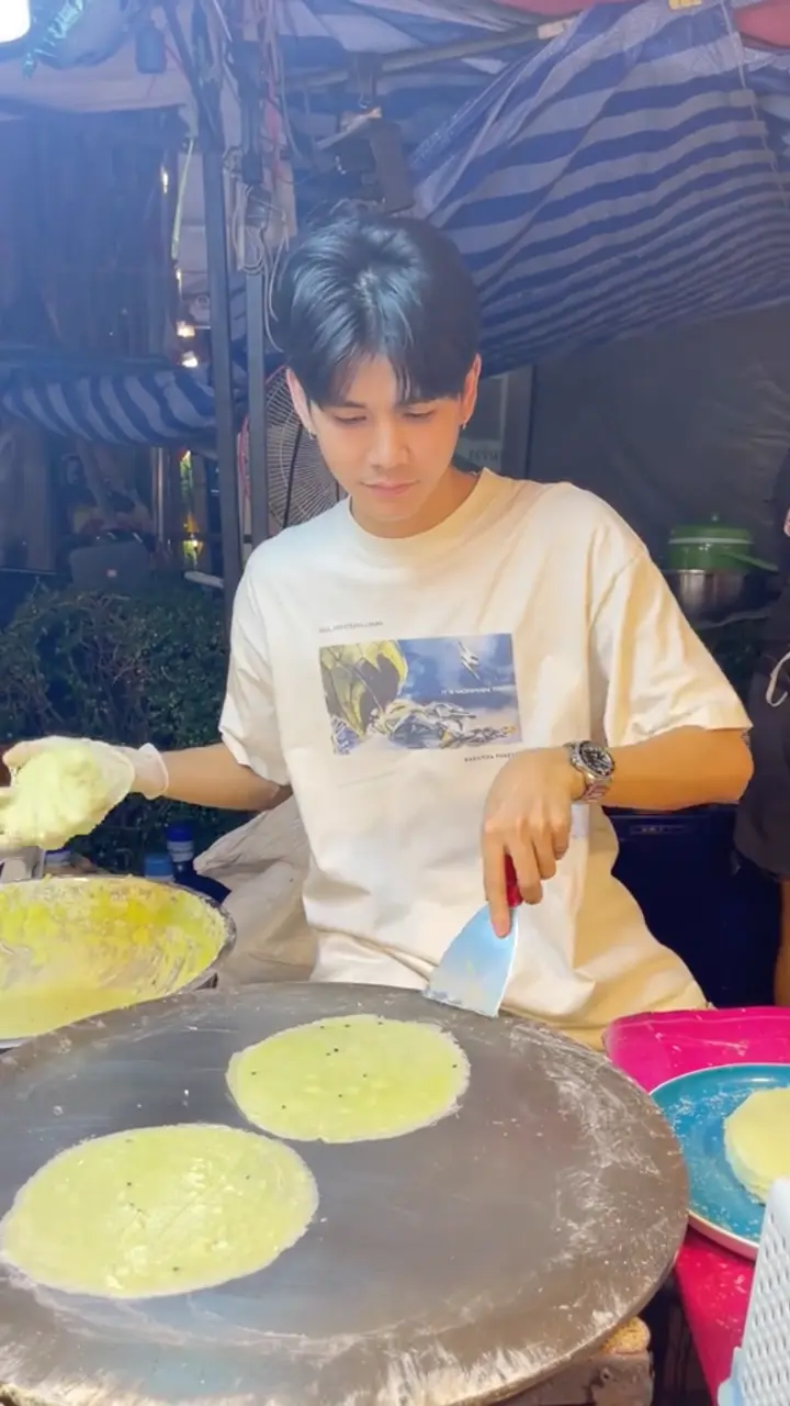 Cool and cute guys at work in Thailand.