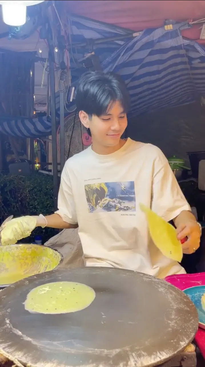 Cool and cute guys at work in Thailand.