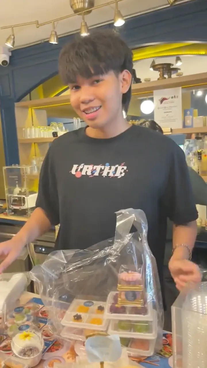 Cool and cute guys at work in Thailand.