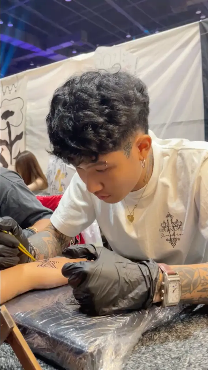 Cool and cute guys at work in Thailand.