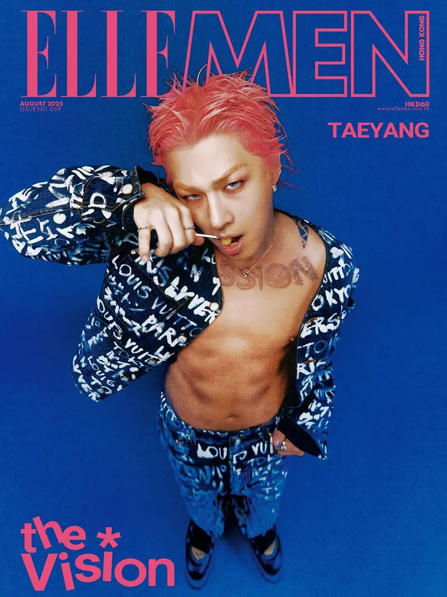 Taeyang @ ELLE MEN Hong Kong August 2025
