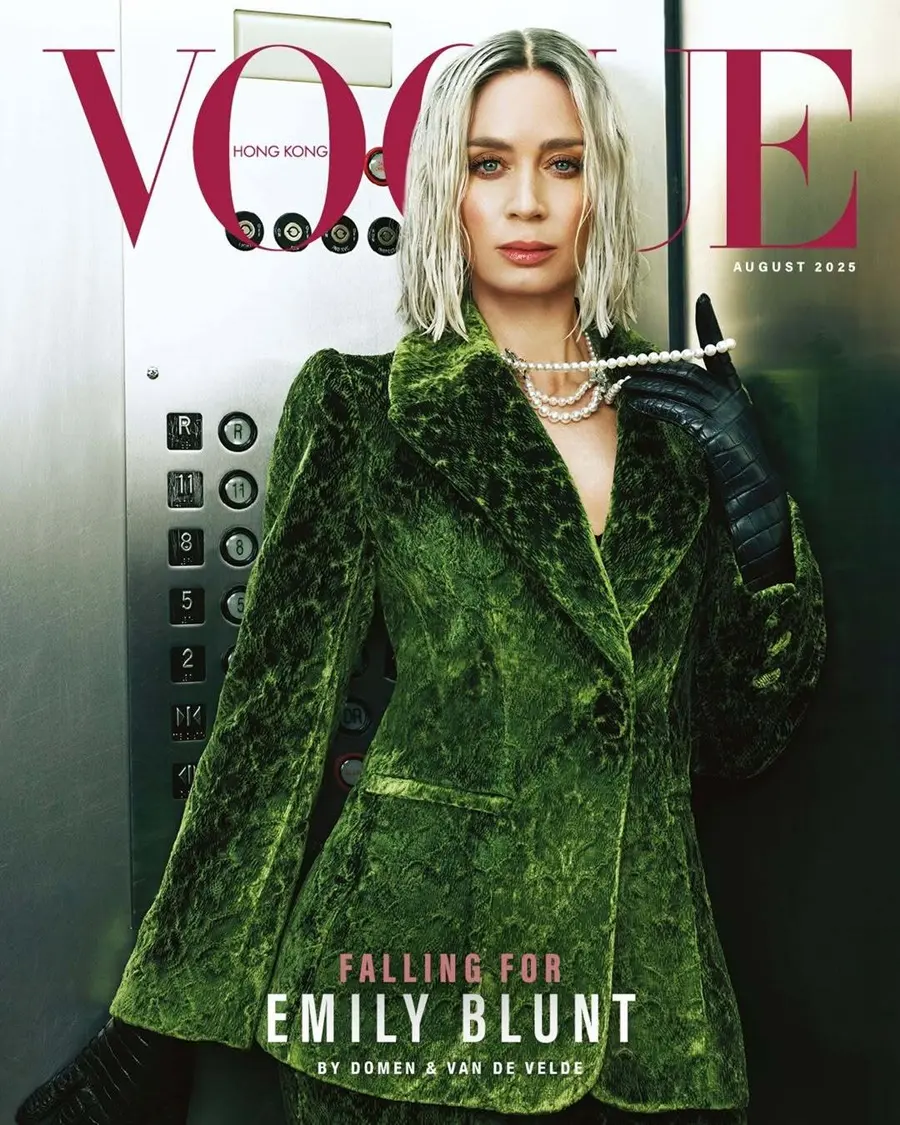 Emily Blunt @ VOGUE Hong Kong August 2025