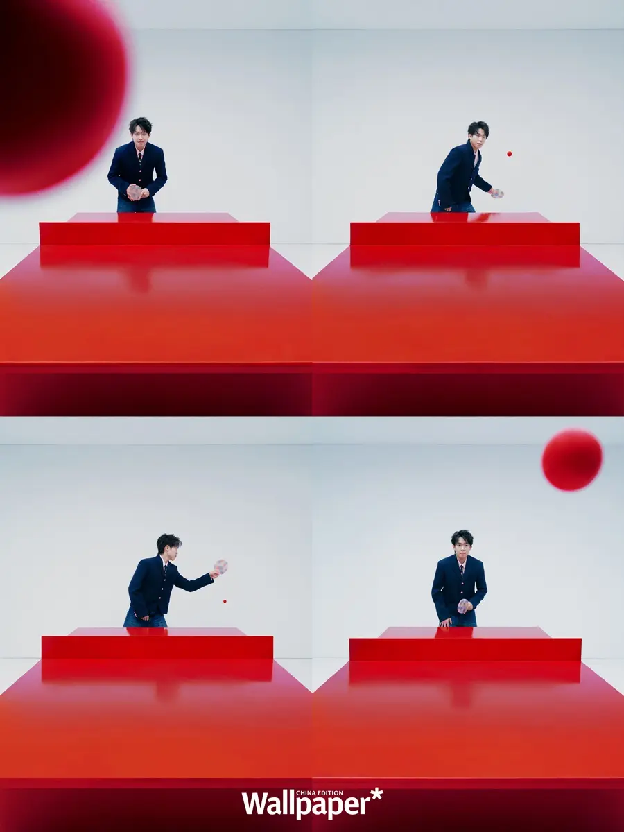 Wang Chuqin @ Wallpaper China July-August 2025