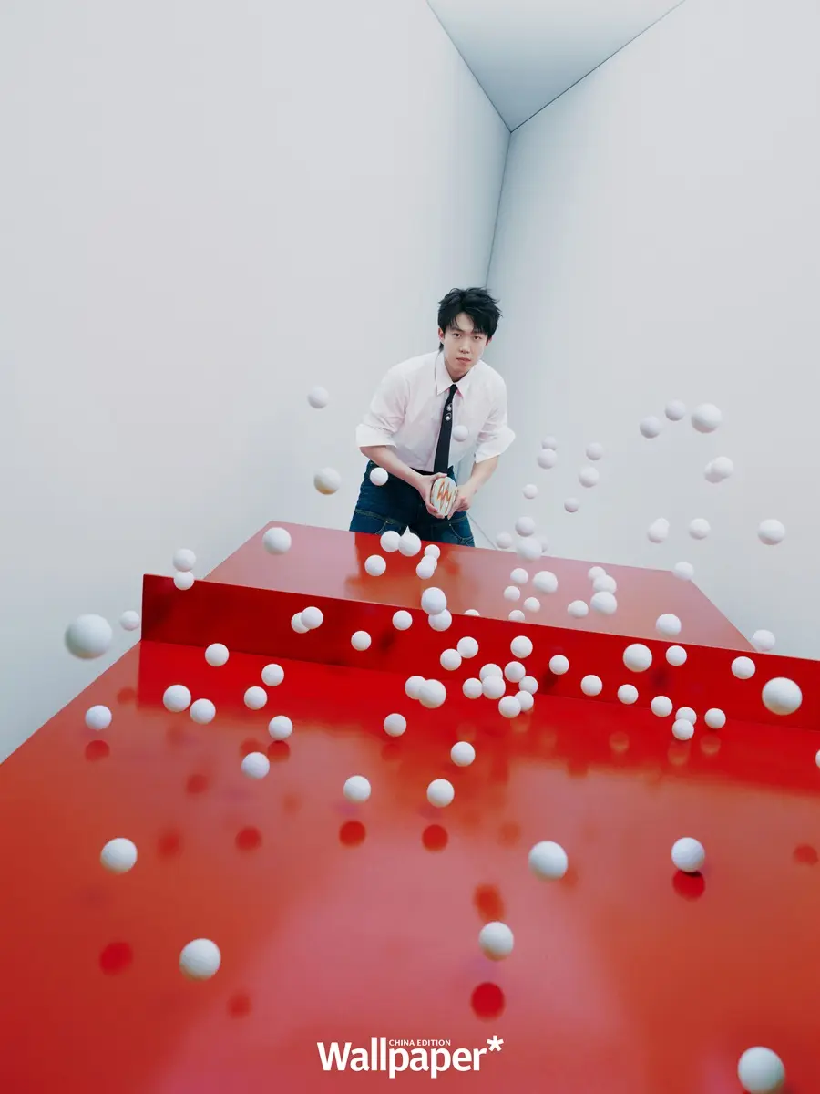 Wang Chuqin @ Wallpaper China July-August 2025