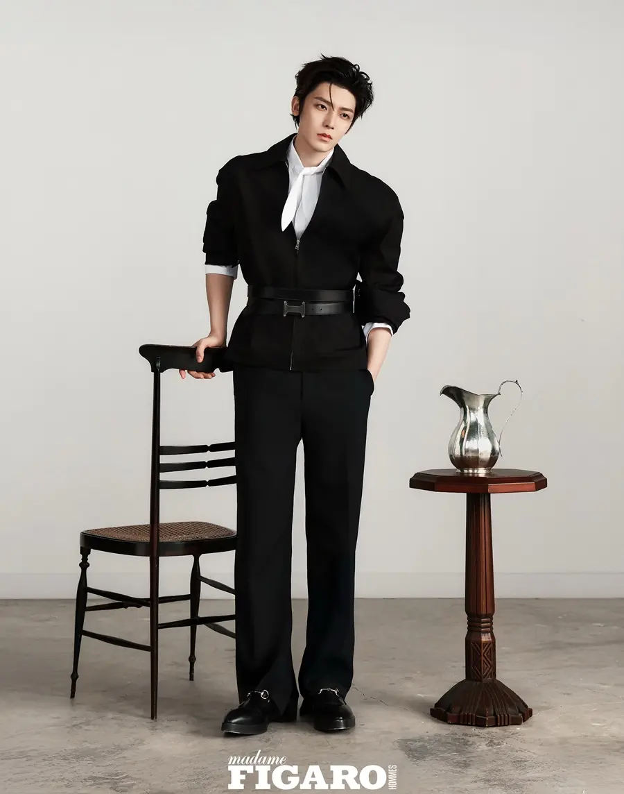 Hou Minghao @ madame FIGARO HOMMES China August 2025