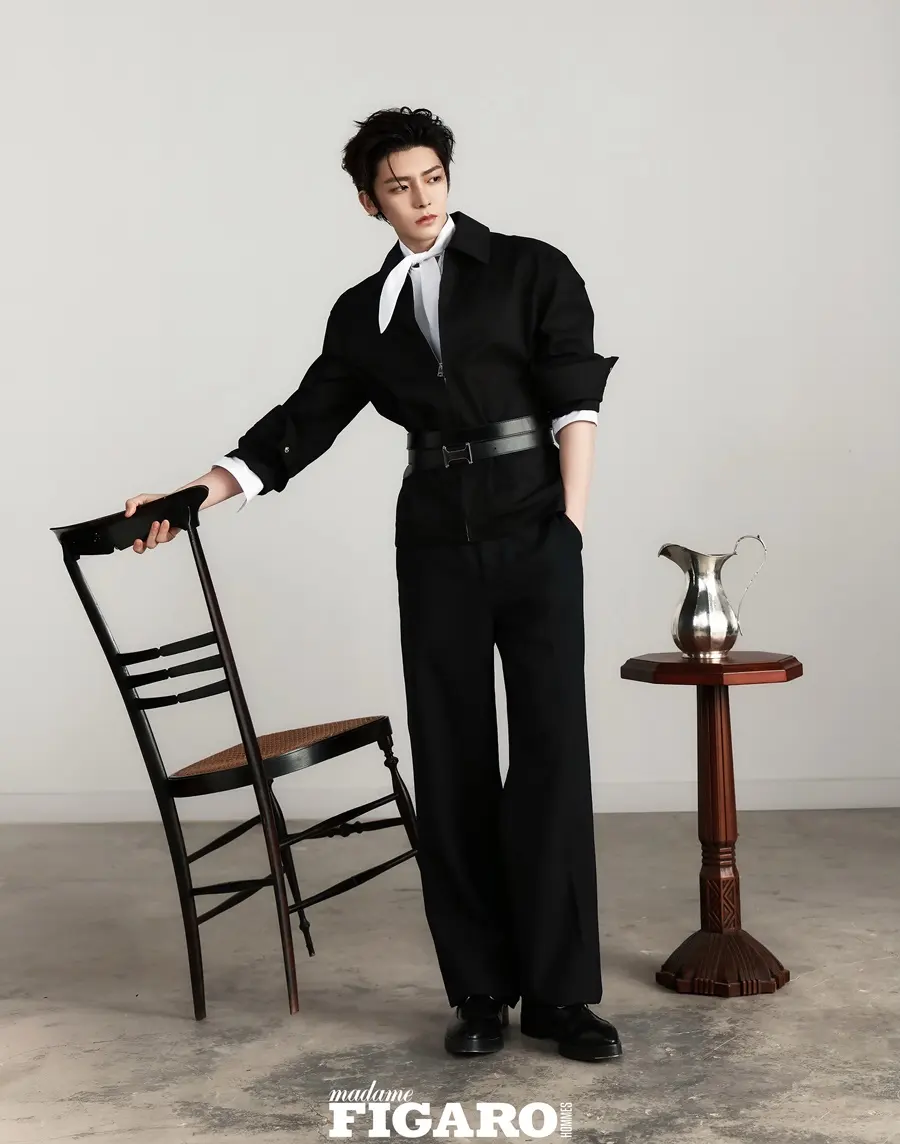 Hou Minghao @ madame FIGARO HOMMES China August 2025