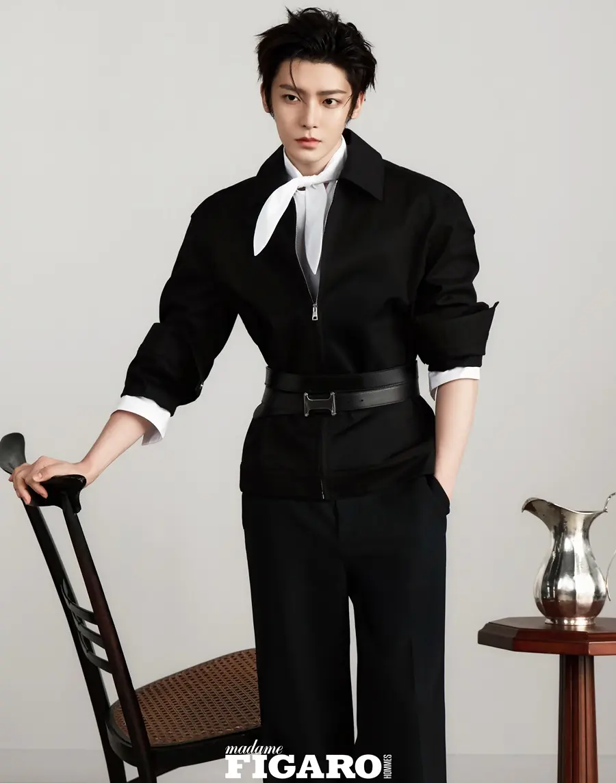 Hou Minghao @ madame FIGARO HOMMES China August 2025