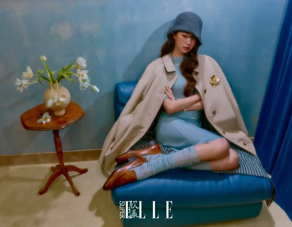 (IVE) Jang Wonyoung @ SuperELLE China September 2025