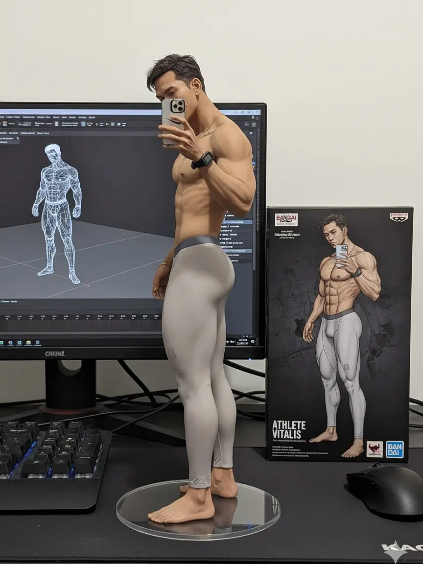 Savon Chan David's AI-generated figure