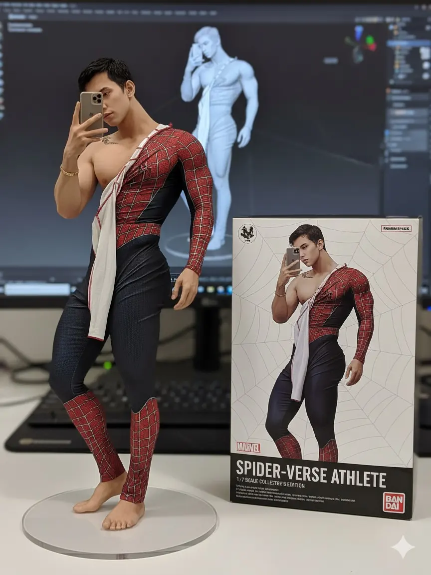 Savon Chan David's AI-generated figure