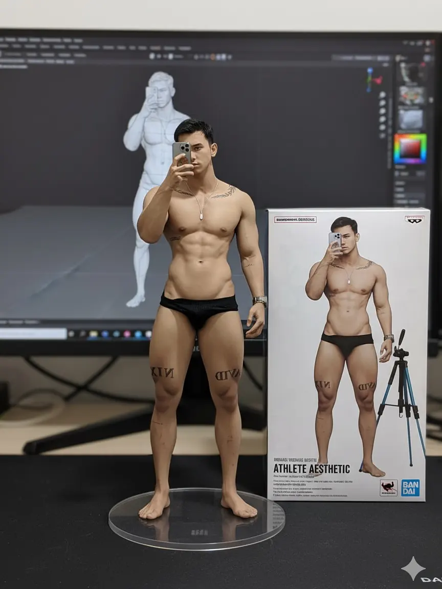 Savon Chan David's AI-generated figure