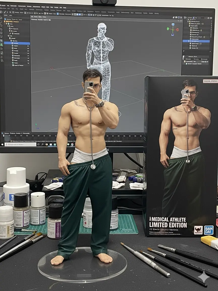 Savon Chan David's AI-generated figure