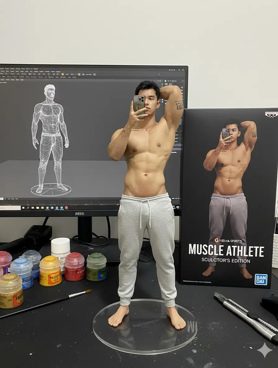 Savon Chan David's AI-generated figure