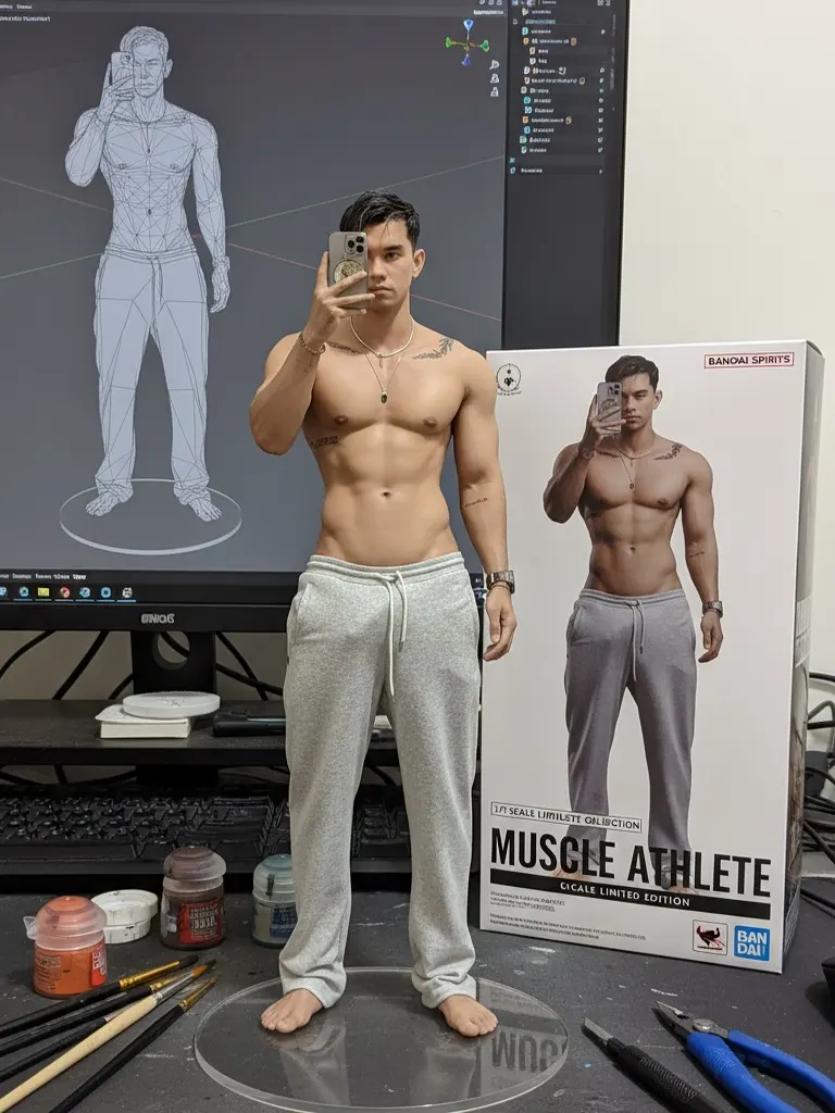 Savon Chan David's AI-generated figure