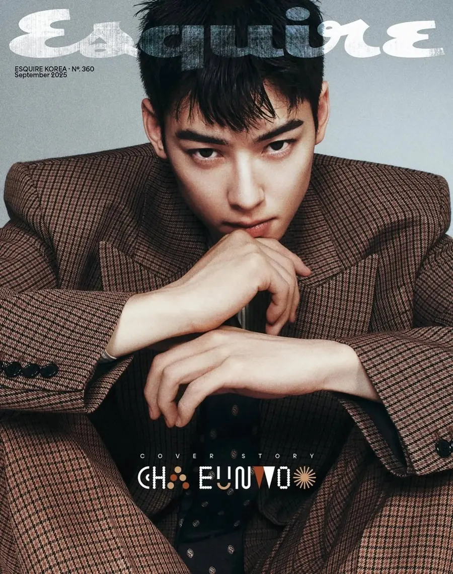 Cha Eun woo @ Esquire Korea September 2025