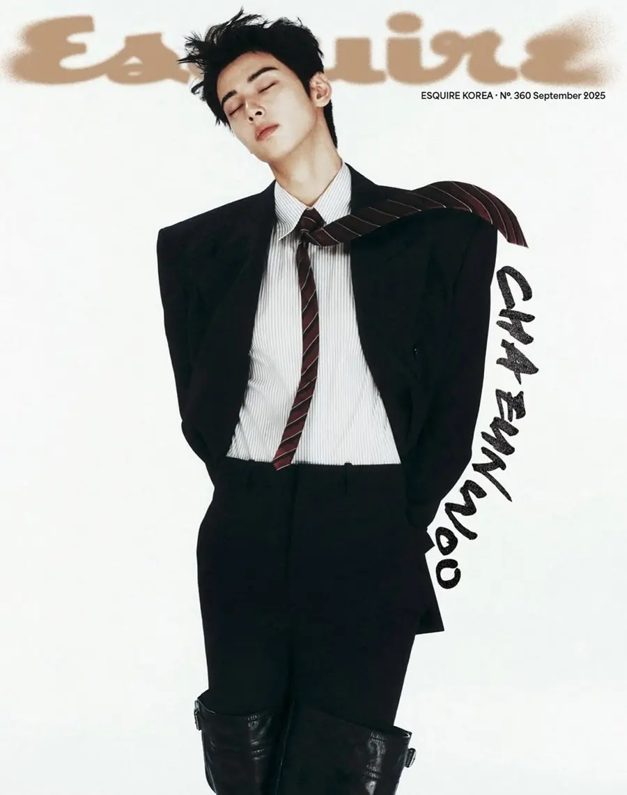 Cha Eun woo @ Esquire Korea September 2025