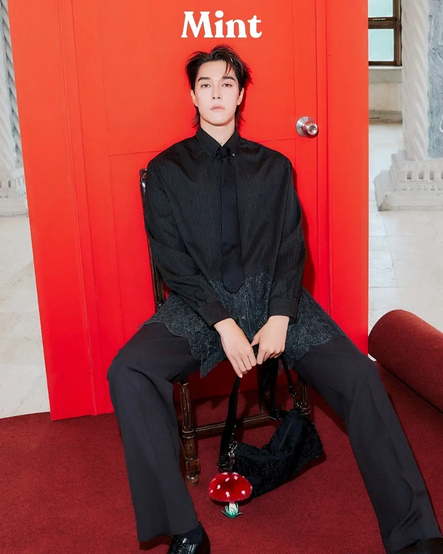 สกาย-วงศ์รวี , นานิ หิรัญกฤษฎิ์ , ลีน่า-ลลินา & หมิว-ณัชชา @ Mint Magazine Pre-Fall 2025