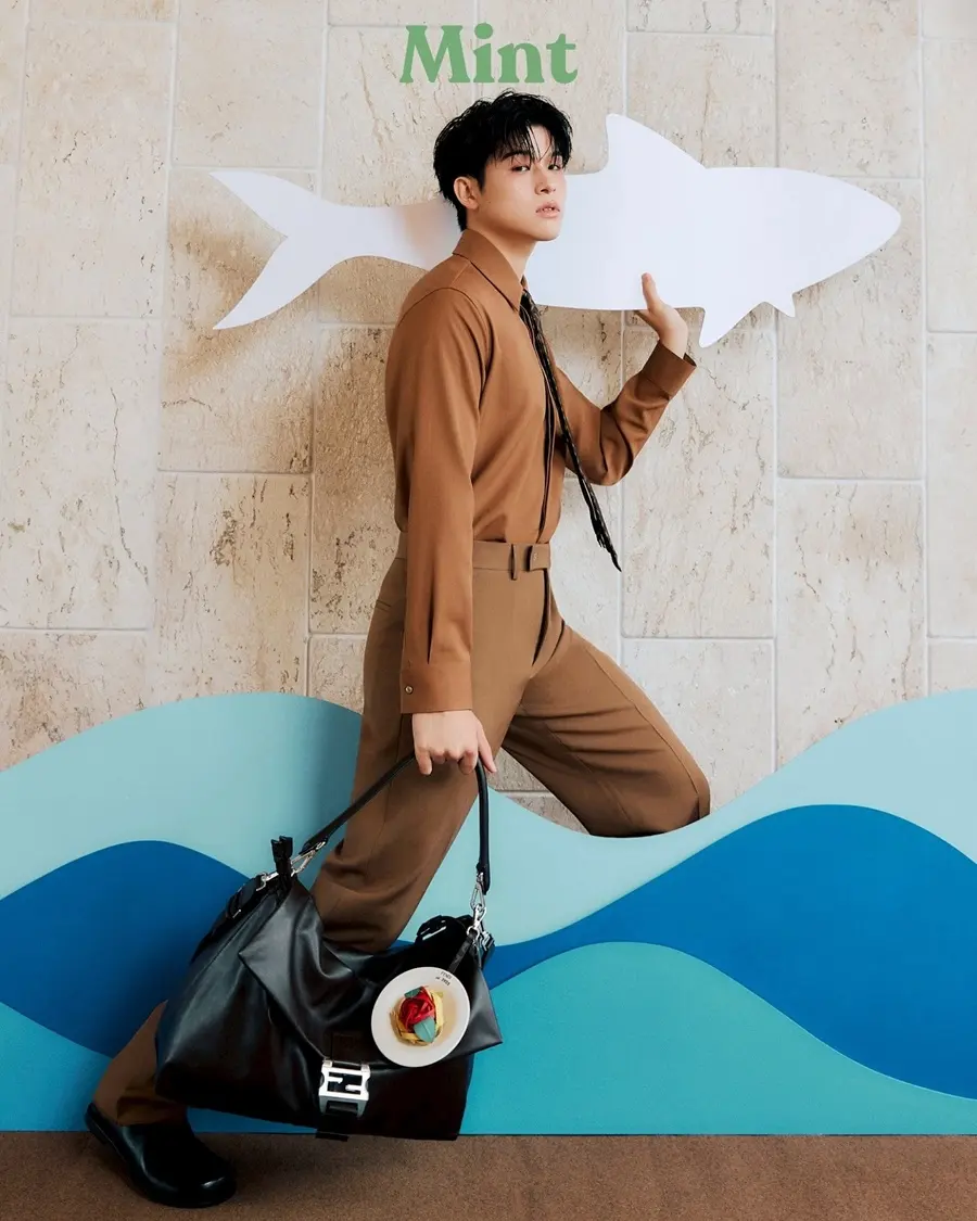 สกาย-วงศ์รวี , นานิ หิรัญกฤษฎิ์ , ลีน่า-ลลินา & หมิว-ณัชชา @ Mint Magazine Pre-Fall 2025