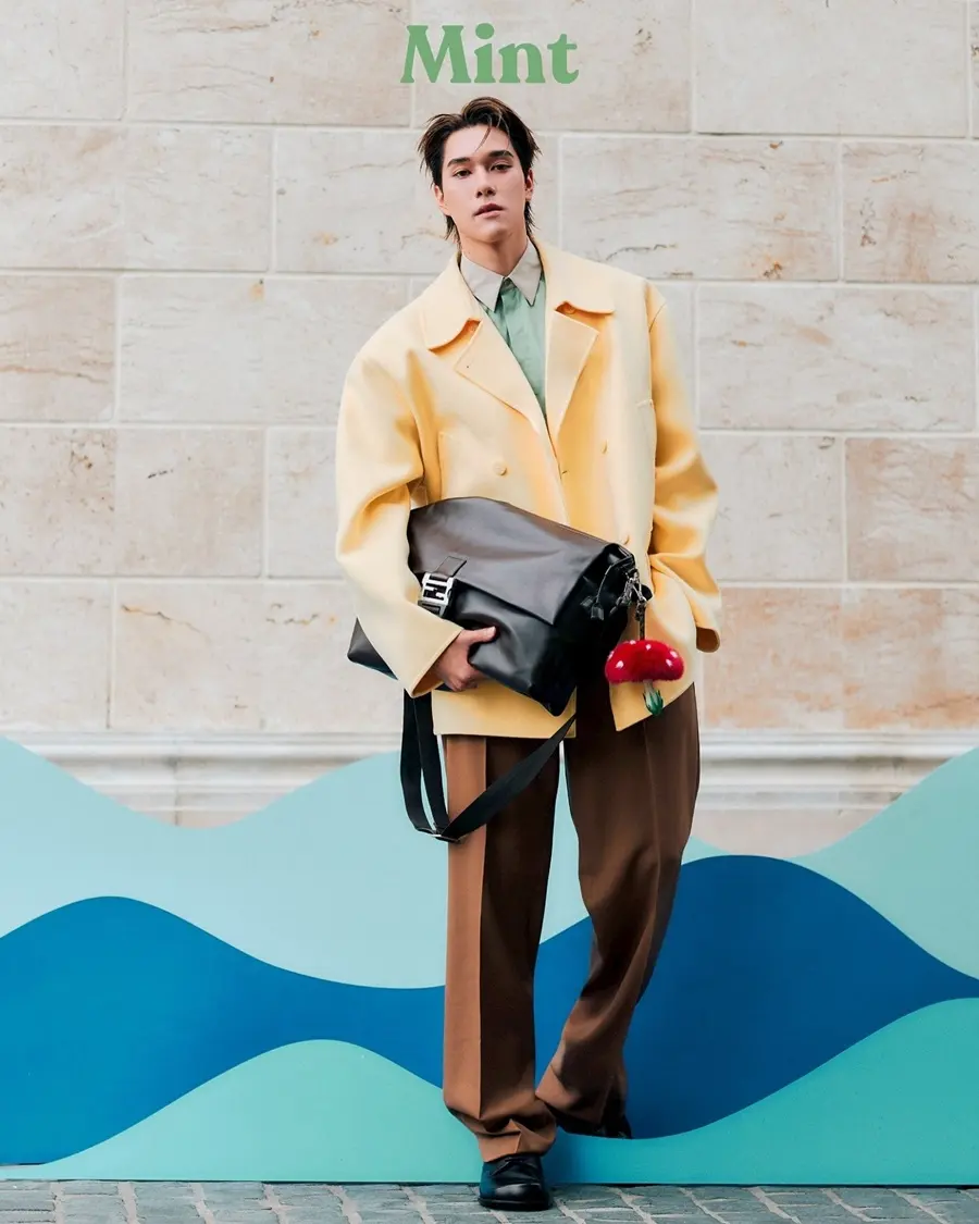 สกาย-วงศ์รวี , นานิ หิรัญกฤษฎิ์ , ลีน่า-ลลินา & หมิว-ณัชชา @ Mint Magazine Pre-Fall 2025